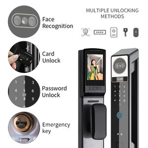 Handaily 3D चेहरा पहचान डिजिटल होटल स्वत: ताला चेहरे के साथ स्कैन कैमरा फिंगरप्रिंट वाईफ़ाई स्मार्ट दरवाज़ा बंद - Product Image 4