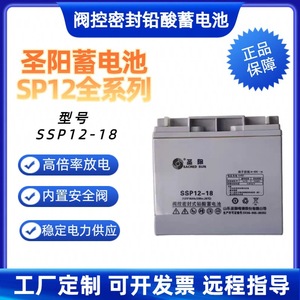 Batterie au plomb-acide Saint-Yang 12V 18Ah, régulée par valve, scellée, pour vélo électrique, tricycle, moto - Product Image 5