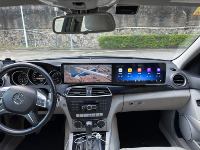 Unit kepala Radio mobil, layar 4K 25.6 inci Android 13.0 Qualcomm untuk Mercedes C Class W204 2011-2014 NTG4.5 Audio Stereo mobil LHD RHD
