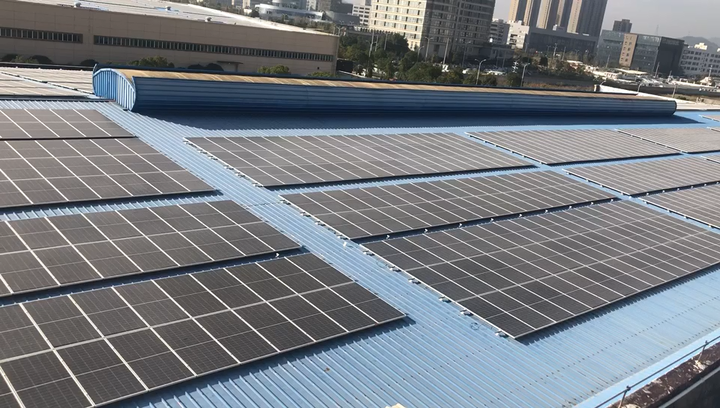 Corrugated Trapezoidal Standing Seam PV Structure Solar Panel Metal Tin ...