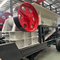 Meilleure Vente Concasseur de Sable Mobile VSI 60-100t/h Haute Performance pour le Traitement des Résidus de Basalte et d'Andesite, Moteur AC, Fabrication de Sable à Roulement