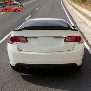 Alerón Trasero Estilo R para Acura TSX Sedán 2009-2014, Negro Brillante - Product Image 2
