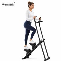 Máquina de Ejercicio Portátil, Escaladora, Equipo de Fitness, Pedal Antideslizante, Funcionamiento Silencioso en Espacios Pequeños, Entrenamiento de la Parte Inferior del Cuerpo, Gimnasio en Casa