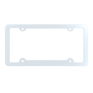 Cadres de plaque d'immatriculation de mode en gros du fabricant, garantie de qualité, cadre de plaque d'immatriculation argenté - Product Image 4