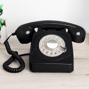 <span class=keywords><strong>Téléphone</strong></span> <span class=keywords><strong>fixe</strong></span> compact rose, livre d'or <span class=keywords><strong>vintage</strong></span>, <span class=keywords><strong>téléphone</strong></span> filaire audio pour produits décoratifs - Product Image 6