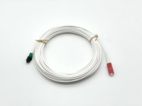 Cordon de raccordement à fibre optique à noyau unique avec connecteurs SC et LC Utilisation en intérieur pour les réseaux 3G 4G WiFi 5G et l'équipement FTTH