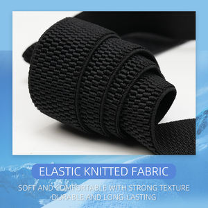 Arnés de esquí 3,8 cm de ancho X-Back con 4 Cierres de pinza de plástico Pantalones elásticos ajustables Tirantes-Tirantes negros - Product Image 4