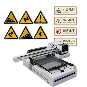 A1 6090 UV kỹ thuật số máy in phun xp600 in tự động cao/thấp tăng mực trạm an toàn cảnh báo dấu hiệu Acrylic UV dtf máy in - Product Image 1