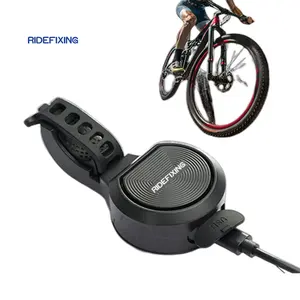 Ridefixing Electronic Ring Bell 100-120 DB Waterproof 4 Sound Modes Rechargeable Battery Bike Horm Ring Electric Scooter Bells