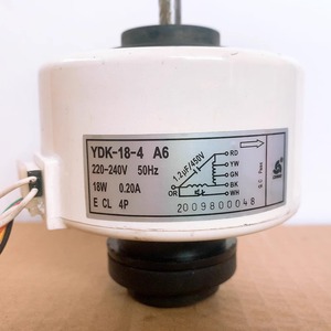มอเตอร์เครื่องปรับอากาศชิโก้ รุ่น YDK-18-4 A6 220-240V 50Hz 18W 4P อะไหล่ยูนิตภายใน - Product Image 1