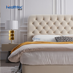 Lit rembourré en cuir King Size Ventes d'usine Ensembles pour <span class=keywords><strong>chambre</strong></span> moderne Lit double en cuir minimaliste - Product Image 3