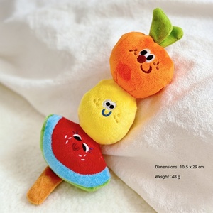 Jouet pour chien en peluche Hawthorn Crinkle Paper Candy, couineur, style coréen, interactif, pour chiot, anti-ennui, mignon, nouveauté, jouet de compagnie - Product Image 6