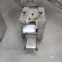 Petite peau ronde carrée gyoza empanada faisant la machine d'emballage de pâte de boulette