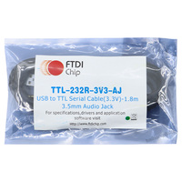TTL-232R-3V3-AJ FTDI USB zu 3,3V TTL UART Serielles Kabel FT232RQ 1,8M