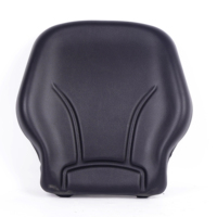 Coussin de dossier de siège universel noir en PVC imperméable de remplacement pour tracteur, chariot élévateur, camion, SUV - Vente en gros KL Seating