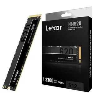 Lexar LNM620固态硬盘m2 2280 NVMe协议3300M/s PCle3.0四通道256G/512G/1t容量固态硬盘