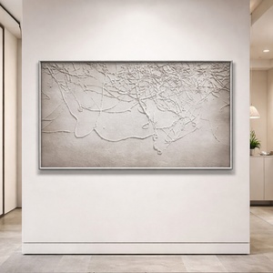 Arte Mural Moderno, Pintura al Óleo Abstracta Hecha a Mano, Cuadros Texturizados en 3D con Estilo Wabi Sabi para Decoración del Hogar y Hoteles - Product Image 3