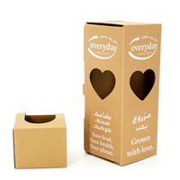 Boîte d'emballage d'expédition de transport en carton ondulé personnalisée, emballage pour plantes succulentes, boîtes de plantation de plantes vivantes