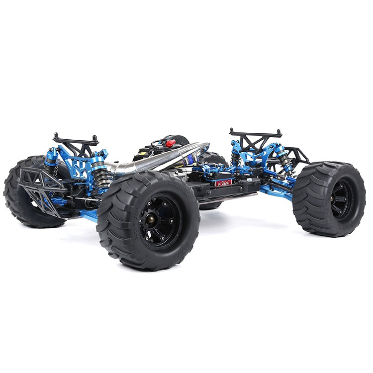 1/5スケールROFUN XLT 4WD 45CCガソリンエンジンRCモンスター