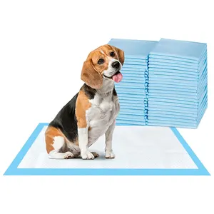 New Absorbent Waterproof Pet Pee Pad Comfortable Dog and Puppy Training Disposable Diapers Pet toilet Pee Pads with OEM Service