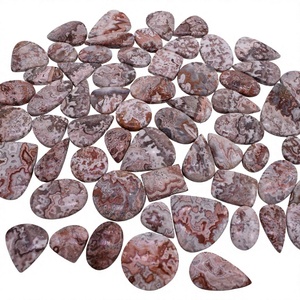 FAIJAN GEMS Qualité Supérieure 100% Naturelle ROSITA JASPER Cabochon Formes Mixtes Pierre Précieuse Libre du Rajasthan pour la Fabrication de Pendentifs et Bijoux - Product Image 1