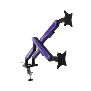 Ergotek tốt nhất RGB chơi game máy tính màn hình kép cánh tay VESA màn hình đứng cho bàn gắn kết cơ bản 2 màn hình Bracket chủ - Product Image 1