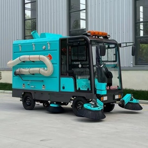 Nouveau Véhicule de Nettoyage Extérieur Électrique Autonome Puissant avec Aspiration des Déchets, Lavage et Balayage Intégrés, Certifié CE - Product Image 4