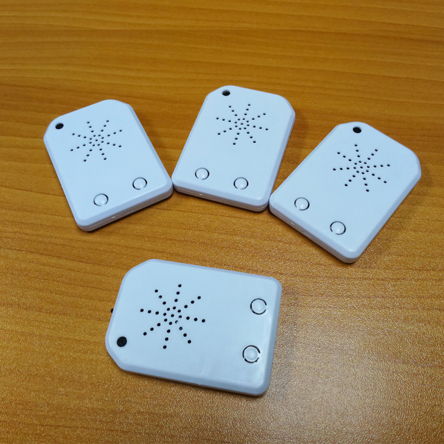 DIY Core Toy Doll Accessories Square Music Box Recorder with Sound Button Unique Square Speakers