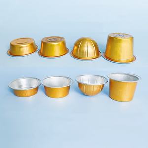 <span class=keywords><strong>Capsule</strong></span> en aluminium de haute qualité de 41 ml, dorée, pour <span class=keywords><strong>Dolce</strong></span> <span class=keywords><strong>Gusto</strong></span>, masque facial pour les mains et les pieds, poudre, emballage scellé avec couvercle - Product Image 6