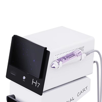 Máquina Facial Portátil de Electroporación y Mesoterapia, Inyección de Agua a Alta Presión para Limpiar la Piel, Hidratación con Agua Ligera