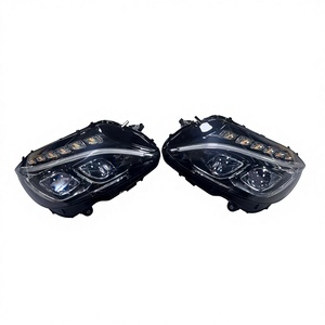 Faros Delanteros LED para Mercedes-Benz Clase C C180 C200 <span class=keywords><strong>C26</strong></span> C300 W205, Configuración Alta, Lente Dual LED, 12V, Accesorios para Auto - Product Image 2