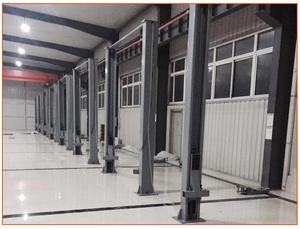 Elevador de coche de dos postes de bajo precio con liberación manual de dos lados Elevador de coche de 2 postes - Product Image 3