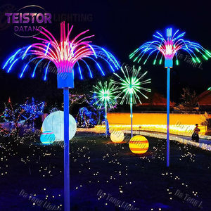 Luz LED para Poste de Calle con Motivo de Fuegos Artificiales IP65 para Decoración Navideña Comercial - Product Image 2
