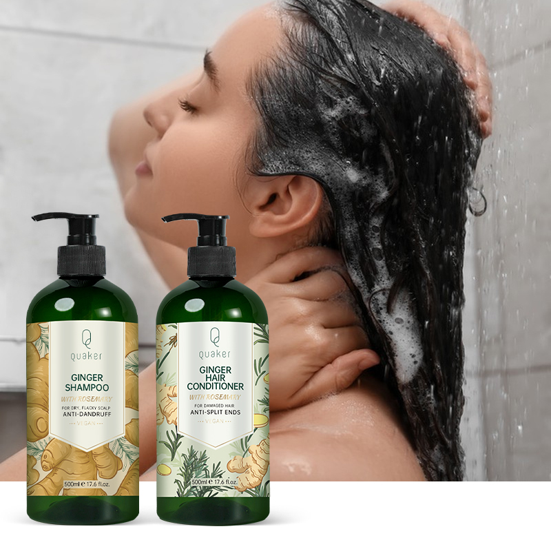 Qquaker Rosemary Oil Shampoo Conditioner Tea
