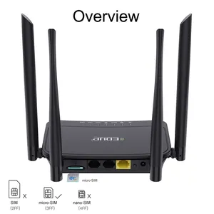 EDUP 300Mbps en iyi 4g wifi yönlendirici EP-N9531 lte wifi yönlendirici sim kartlı router