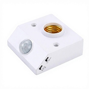 Douille de lampe à vis E27 GL-LE27PIR avec interrupteur intelligent infrarouge à induction, prise murale AC 110V 220V réglable - Product Image 3