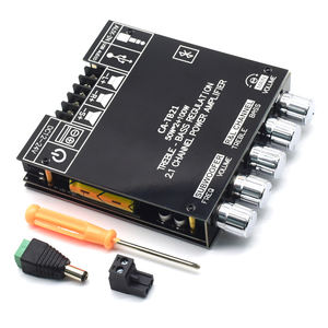บอร์ดขยายสัญญาณเสียง BT <span class=keywords><strong>CA</strong></span>-TB21ช่อง2.1 CS8673E/ชิป TPA3116D2 2x50W + 100W - Product Image 1