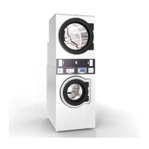 15kg Commercial Stackable and Dryer, Floor-Saving <b>Suspended</b> Laundry System: Your Solution for Compact - Product Image 4