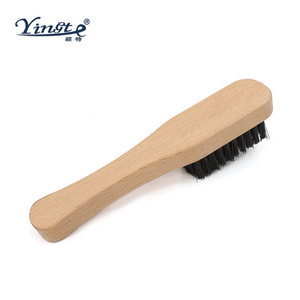 Yinste <b>Shoe</b> Brush Wooden Handle Nylon Bristles For Home Use - Product Image 2