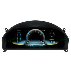<span class=keywords><strong>Tableau</strong></span> <span class=keywords><strong>de</strong></span> <span class=keywords><strong>bord</strong></span> numérique LCD Krando 12,3 pouces <span class=keywords><strong>pour</strong></span> Mercedes-Benz Classe C NTG5.0 NTG4.0, écran numérique, mise à niveau - Product Image 2