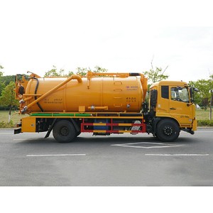 Camion de nettoyage des égouts Dongfeng 15 CBM avec déboucheur haute pression et bobine de nettoyage - Product Image 3
