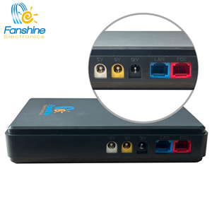 5V 9V 12V DC 포트 및 Type-C USB 및 <span class=keywords><strong>24V</strong></span> POE가 있는 WIFI 라우터 및 모뎀을 위한 팬샤인 최고 판매 18W 미니 DC <span class=keywords><strong>UPS</strong></span> - Product Image 1