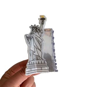 Nouvelle mode Statue de la liberté pince à cheveux pour femmes fille Vintage acétate requin pinces à cheveux accessoires de cheveux bijoux cadeau - Product Image 2