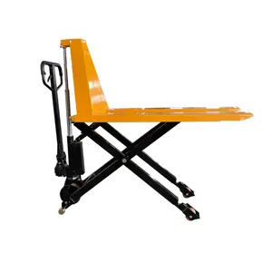 JS ODM/OEM New Design Premium Capacity 1000/1500 Kg Load Wheel Nylon Wheel SHPT-1 Double Cylinder High Lift Pallet Truck