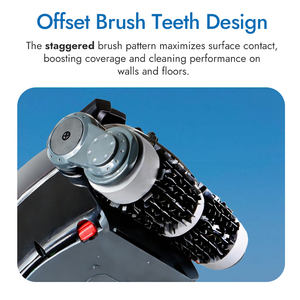 Robot nettoyeur de <span class=keywords><strong>piscine</strong></span> avec bac à débris de 6 L, nettoyeur de <span class=keywords><strong>piscine</strong></span> automatique, <span class=keywords><strong>piscine</strong></span> publique, parc aquatique, villa - Product Image 2