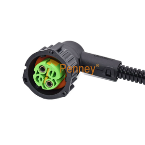 สายไฟรถยนต์<span class=keywords><strong>2</strong></span>/3/4 PIN ขั้วต่อสายไฟ J6แอมป์วาล์วปลั๊กรถยนต์ - Product Image 3