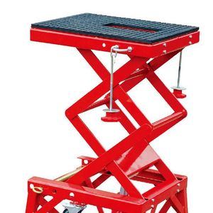 Table élévatrice de <span class=keywords><strong>voiture</strong></span> hydraulique Capacité de 300 lb Élévateur à ciseaux de <span class=keywords><strong>moto</strong></span> <span class=keywords><strong>avec</strong></span> pont large - Product Image 6