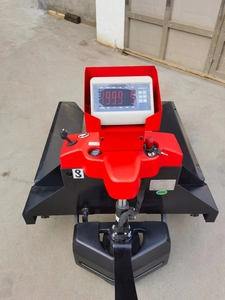 電気フォークリフトリーチトラックパレットジャックスケール付きパレットスタッカー - Product Image 6