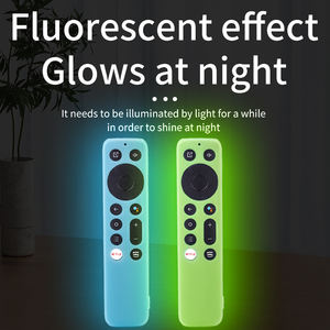 Shenzhen Usine Vente <span class=keywords><strong>OnePlus</strong></span> <span class=keywords><strong>TV</strong></span> Télécommande Silicone Housse De Protection Lumineux Bleu Vert Motif Étanche Fonction - Product Image 3