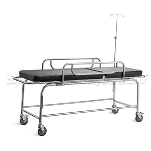 D007 मैनुअल मेडिकल फैक्टरी मूल्य अस्पताल रोगी हस्तांतरण ट्रॉली परिवहन स्ट्रेचर ट्रॉली परिवहन स्ट्रेचर ट्रॉली - Product Image 2